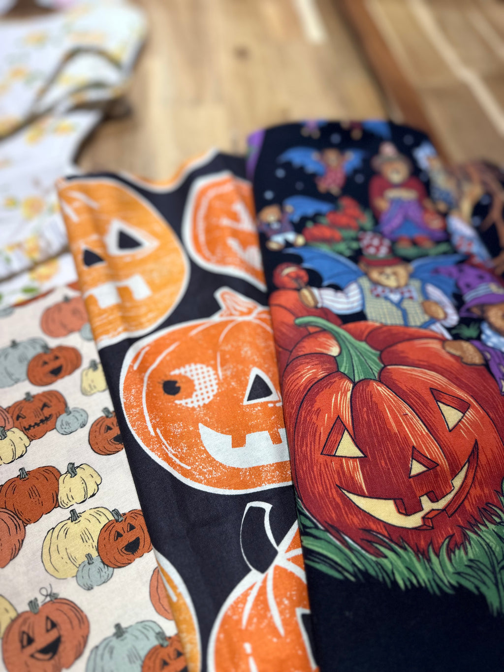 Quilted Pumpkin Pails